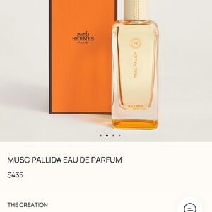 Hermes Musc Pallida Eau de Parfum - Orange and Gold
